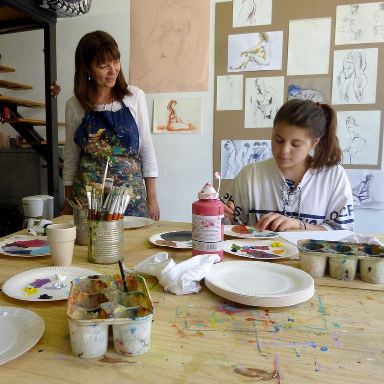 cours de peinture lyon