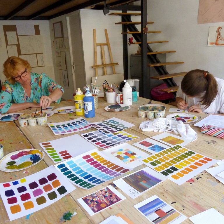 cours de peinture lyon