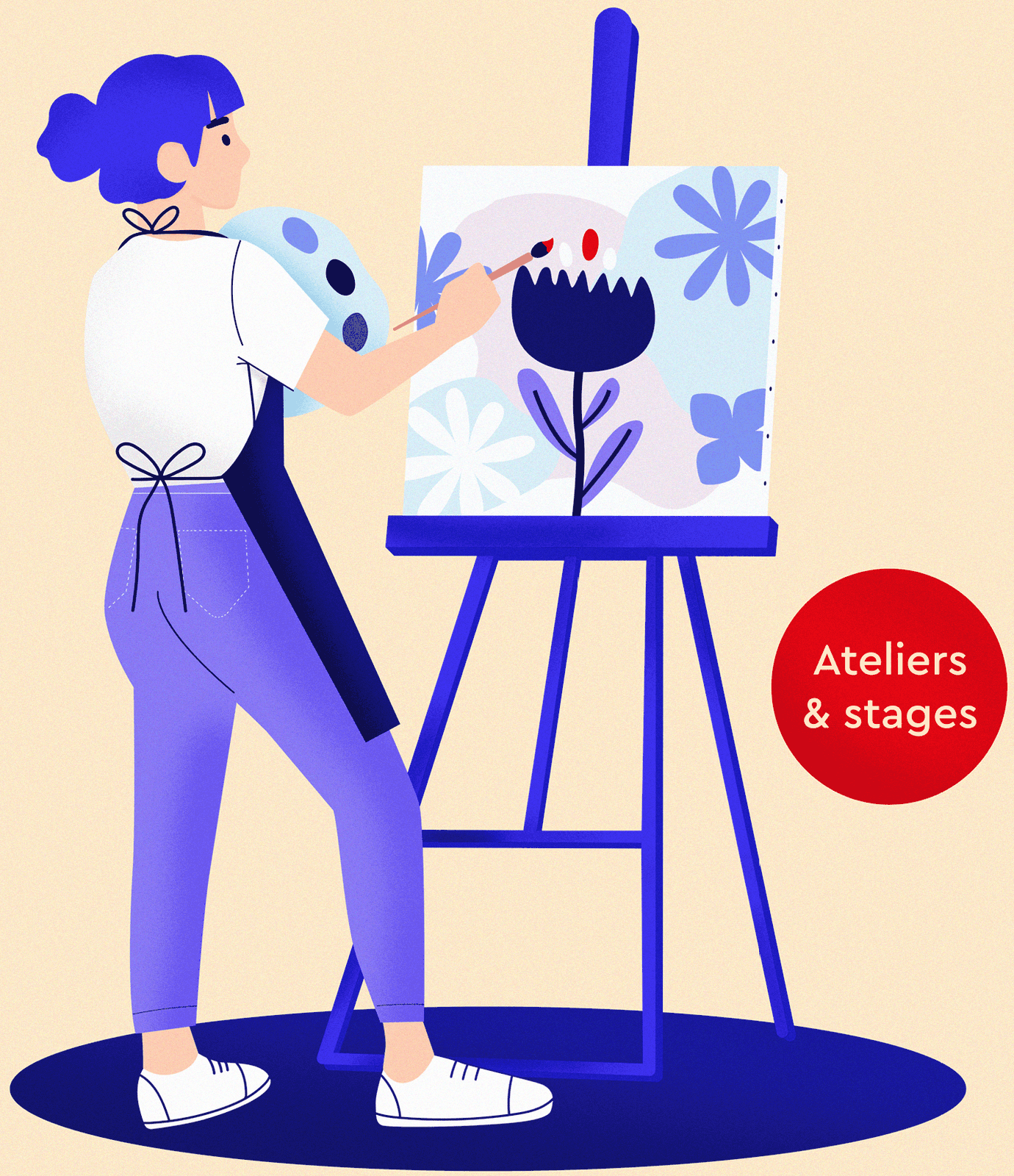 cours de peinture à lyon